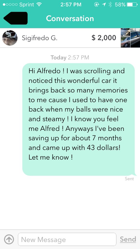 MessinWitPeople's tweet image. "Alfredo"