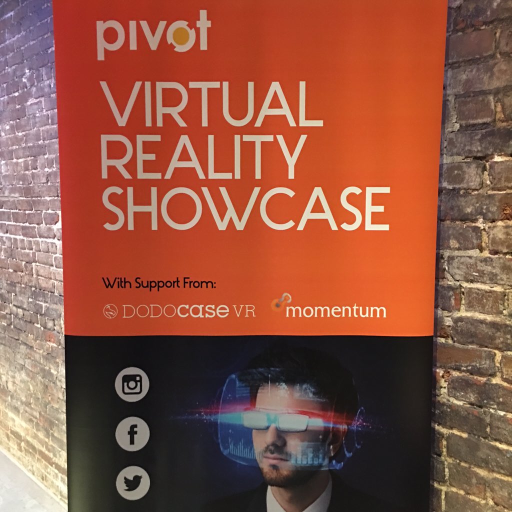 DODOsays's tweet photo. Looking forward to kicking off #pivotcon tonight with a bunch of VR pioneers #dodocasevr https://t.co/gcCwxZaGg9