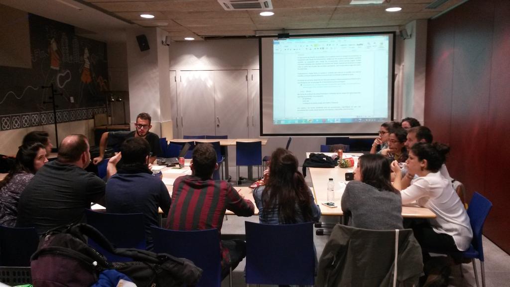 esplaisMCECC's tweet photo. Avui és celebra la reunió de l'àmbit EpD #protocolcamps #fullderuta #UJEDO #NATRAS #difusiócamps16 https://t.co/abaG3MhhB6