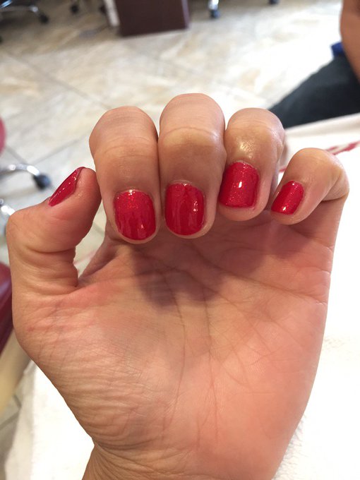 Getting my nails done. Red is the winner today. https://t.co/5WLosXZyrg<a href="/tag/mvsales"class="tags"><span>#mvsales</span></a>