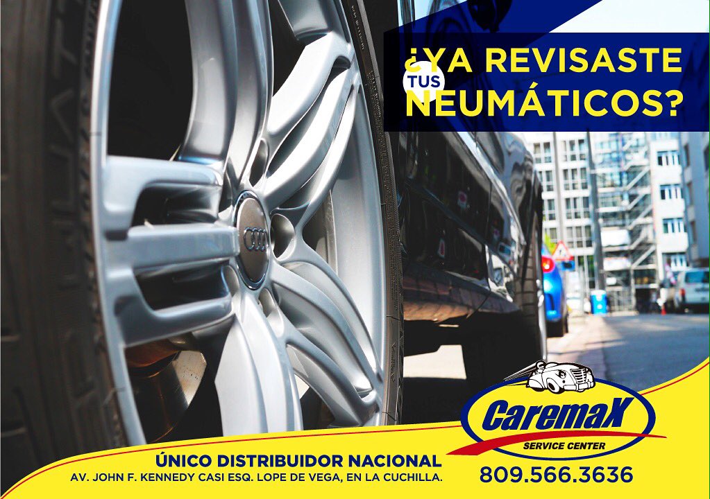 CaremaxRd's tweet photo. ¡Recuerda siempre verificar que tus neumáticos estén en buen estado y que la presión del aire sea la correcta! https://t.co/ofqWznFfvp