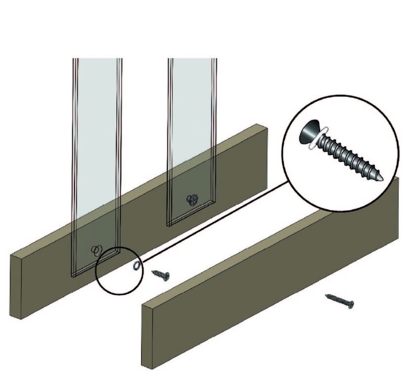 HHDepot's tweet photo. Install Pure View balusters with ease when you use Stainless Steel Screws! https://t.co/JKA8BEbBpb https://t.co/kq3XlFL6cK