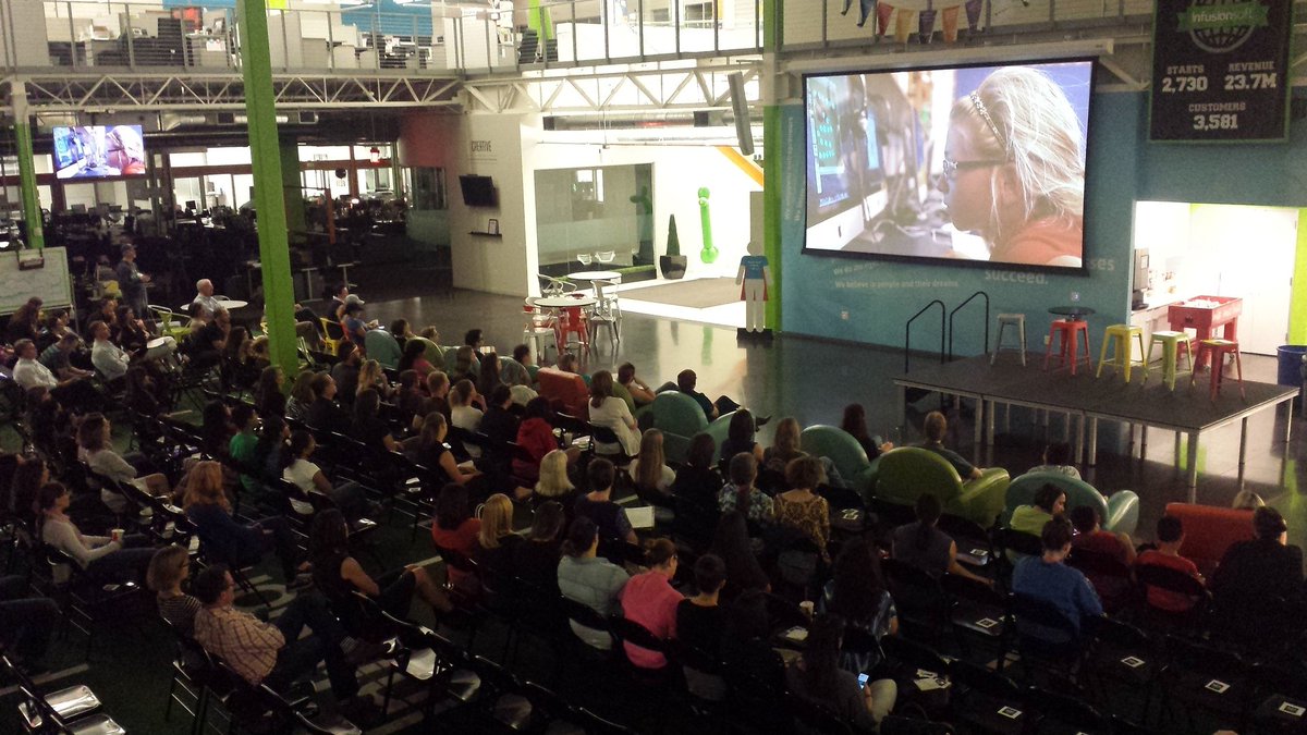 KeapGrowing's tweet photo. Shoutout to everyone who joined us at @Infusionsoft yesterday for the @CODEfilm screening! #GenderGap #CodeDoc https://t.co/A3KO2yYVsb