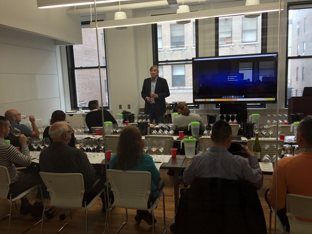 _GibsonNYC's tweet image. @bodegasmuga @GrupoJOrdonez #NYC #Muga Tasting