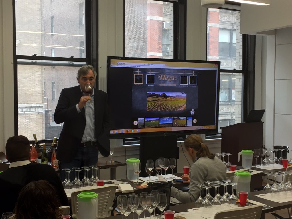 _GibsonNYC's tweet image. @bodegasmuga @GrupoJOrdonez #NYC #Muga Tasting