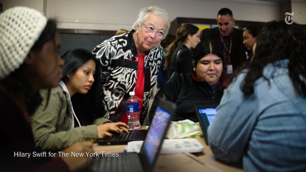 NYTMetro's tweet photo. New York City will offer the SAT free for juniors to get more students to apply to college. https://t.co/ufW7BLJbCn https://t.co/sbQ2WDrKtl