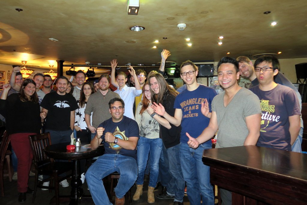 HearthStoneFFM's tweet photo. this was our Hearthstone Frankfurt II #firesidegathering https://t.co/91dqbDF24u Thanks to the great crowd! https://t.co/nWtMWwWbtM