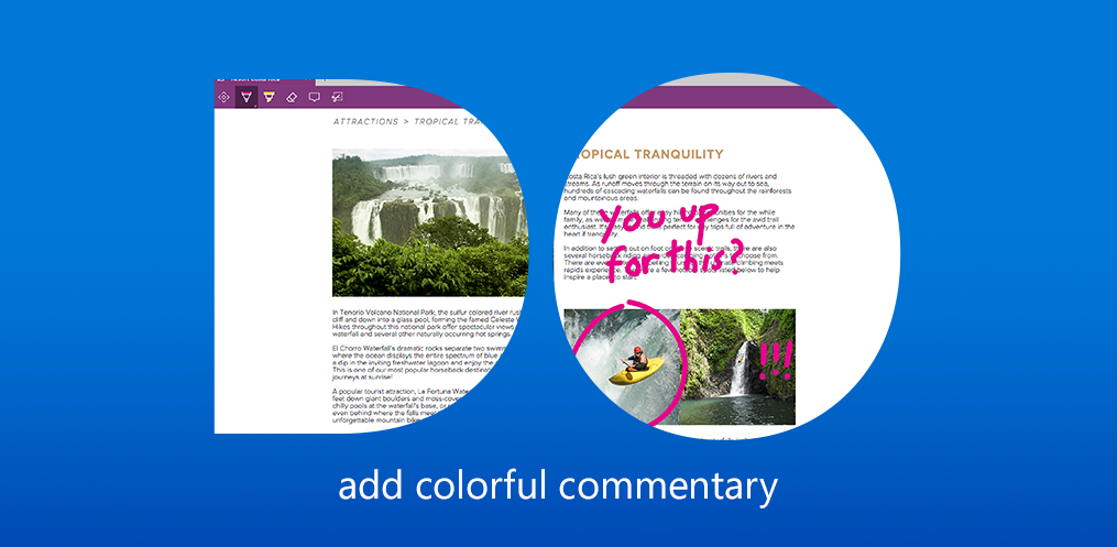 MSFT_Windows10's tweet image. Browse paint share &amp;amp; try drawing mode on new #Microsoft #Edge w #Windows10 microsoft.com/en-us/windows/… #microsoftedge
