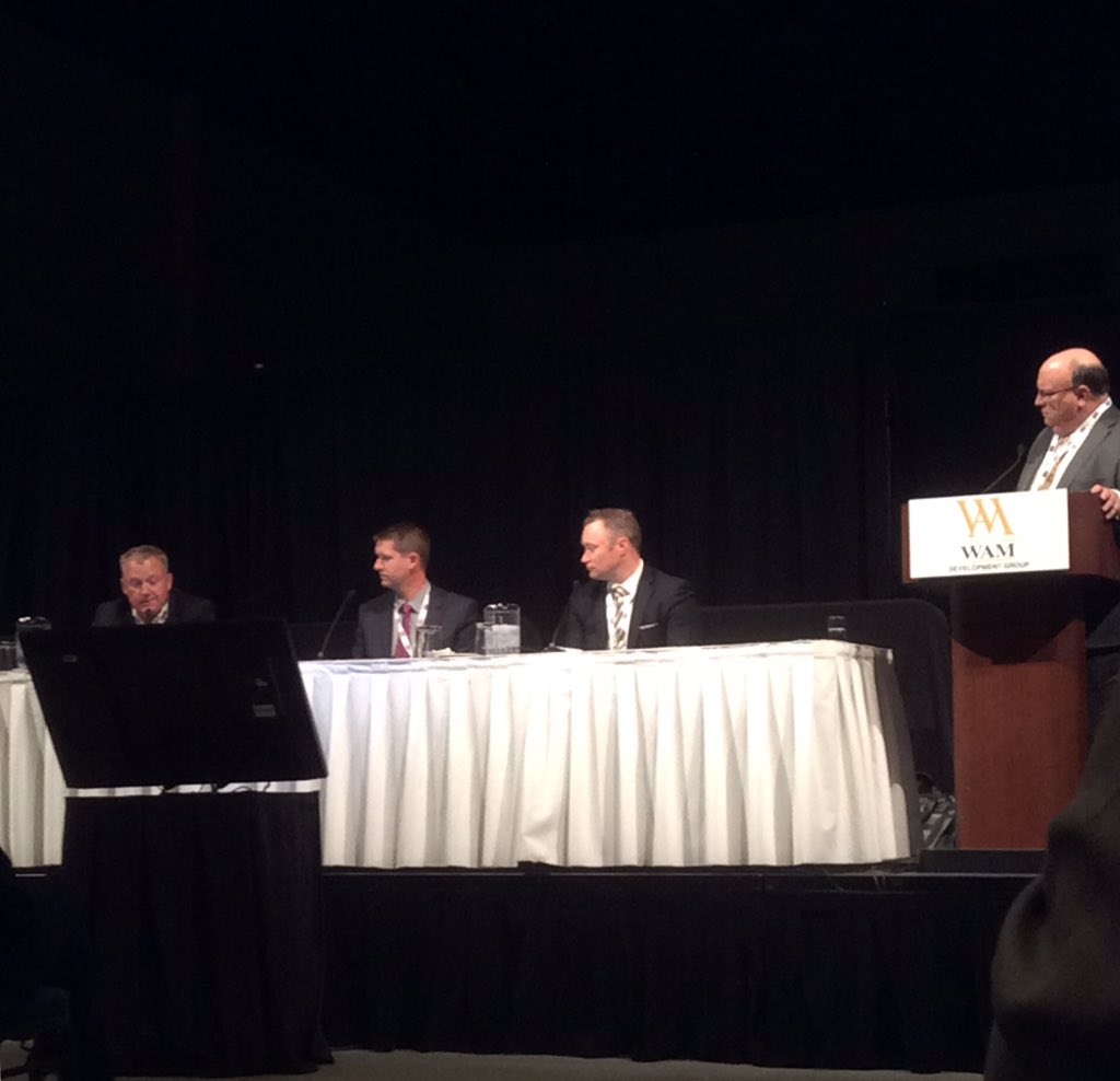 collierscanada's tweet photo. David Bowden leads panel on Calgary's real estate market and comparisons to other Canadian cities #CREF2015 https://t.co/ZKGQf0upax