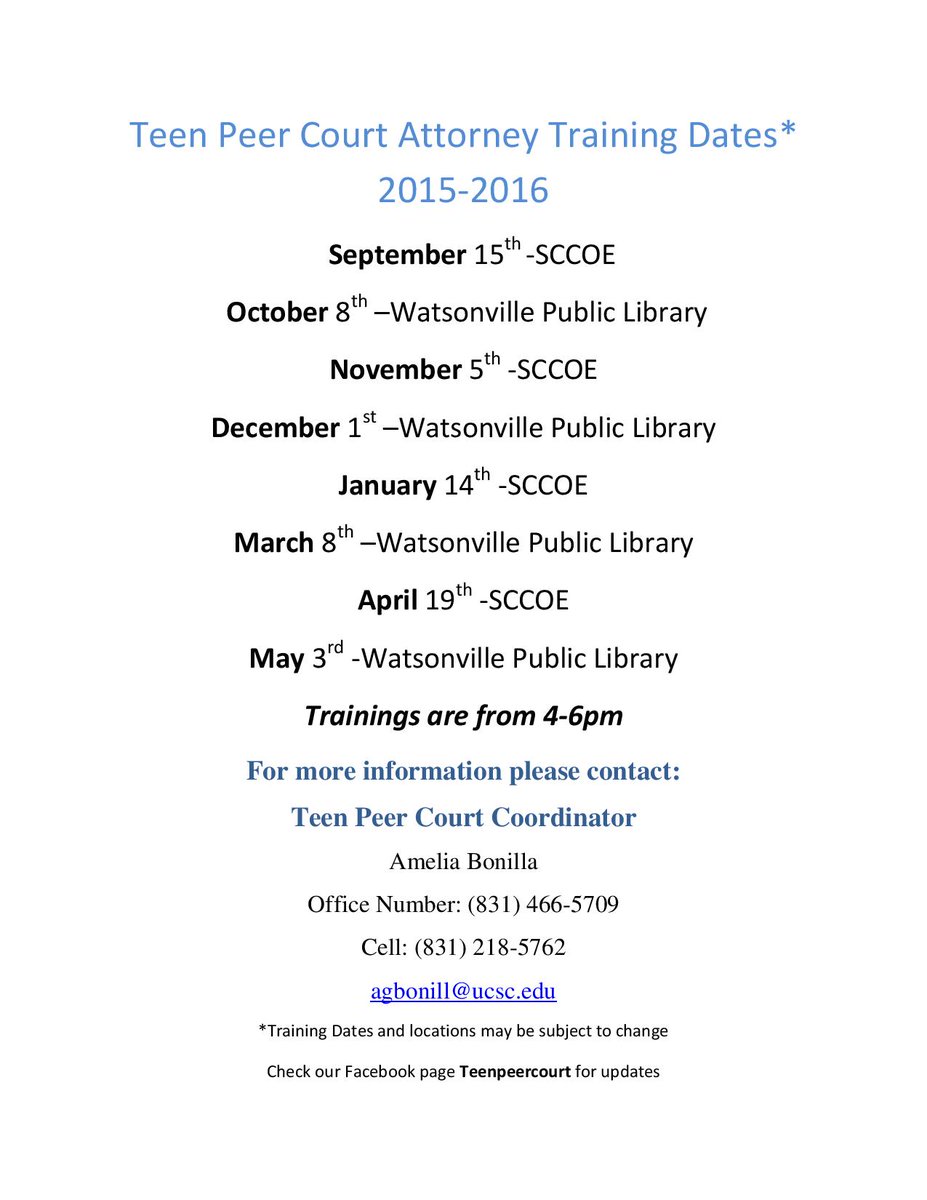 scctpc's tweet photo. Want to do something that will benefit your community,and impact lives? Check out Teen Peer Court! https://t.co/jkIAxwHeRI