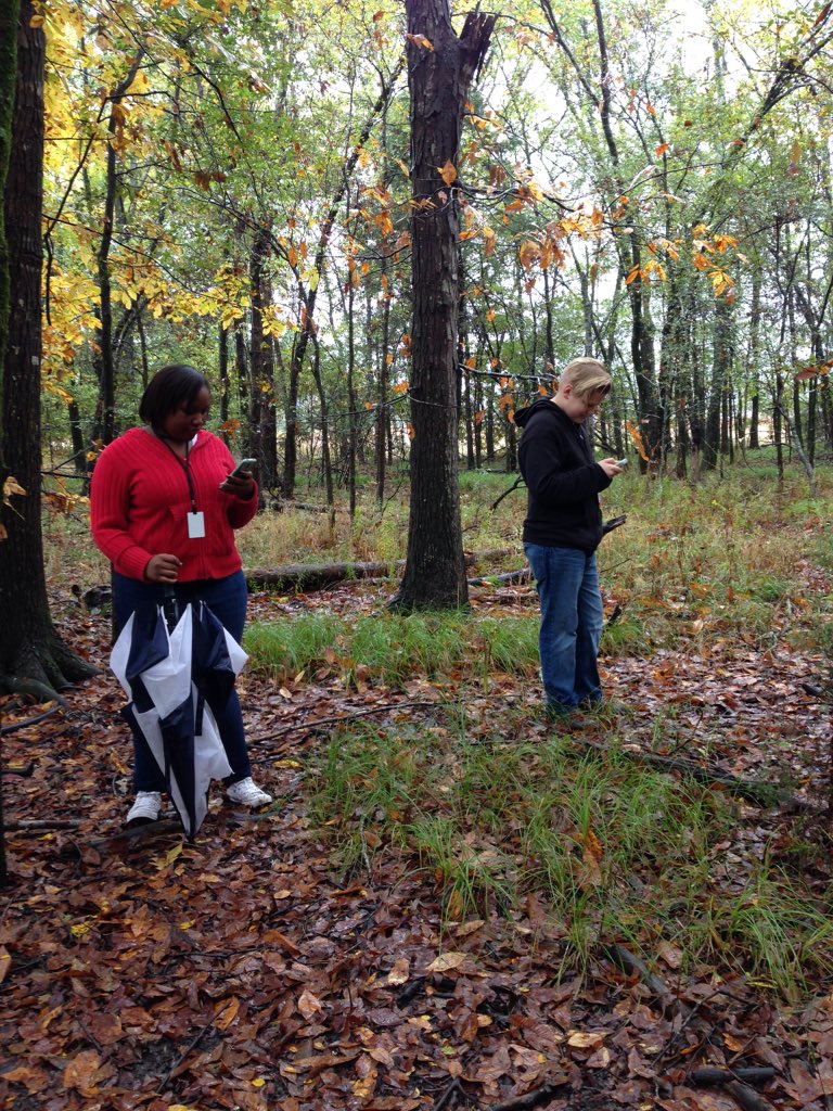 Plotting in the Nature Conservatory....Ioan &amp; Destiny! <a href="/EASTinitiative/">EAST®</a> <a href="/NLRSD/">North Little Rock School District</a> <a href="/kj714/">KJ Kite</a> <a href="/NLR_Farm/">NLR Community Farm</a>