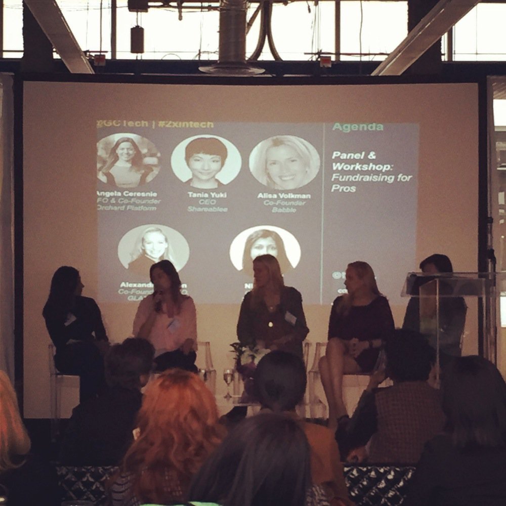 2XinTech's tweet photo. @orchardplatform founder, @GlamSquad founder, @alisavolkman , and @ELOQUII CEO offer pro fundraising tips #2XinTech https://t.co/bMvXvy3EAP