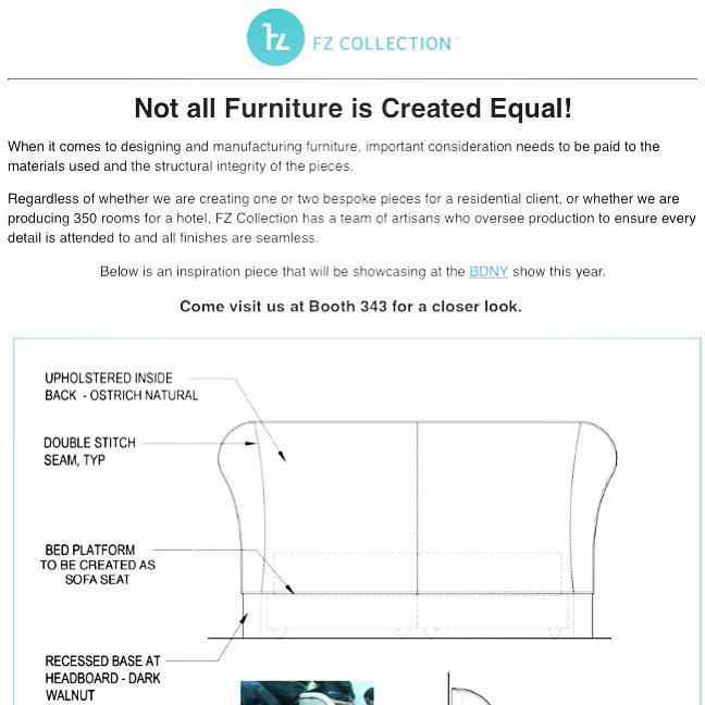 FeliciaZwebner's tweet photo. Not All Furniture Is Created Equal!.. Visit us at #BDNY2015, Booth 343 #FZCollection #furnituredesign https://t.co/mzQkXEaHeq