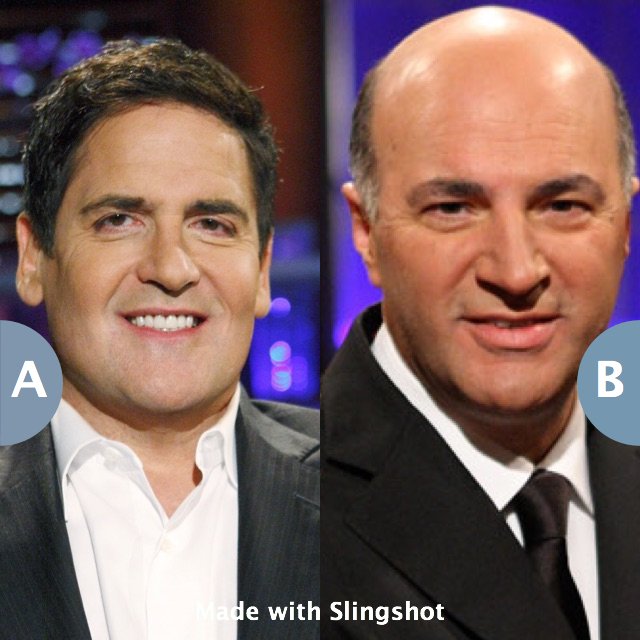 Slingshot_App's tweet photo. Mark Cuban or Mr. Wonderful? https://t.co/3ZQr42jUlR https://t.co/9mQn5RGbKU