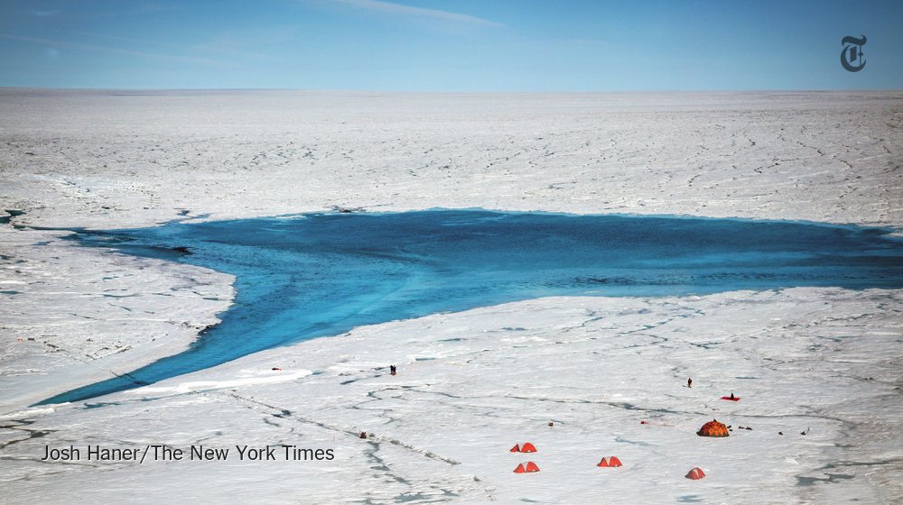 nytimesphoto's tweet photo. Greenland is melting away https://t.co/U5ZNOKuQKw https://t.co/lRnksQ7pc2