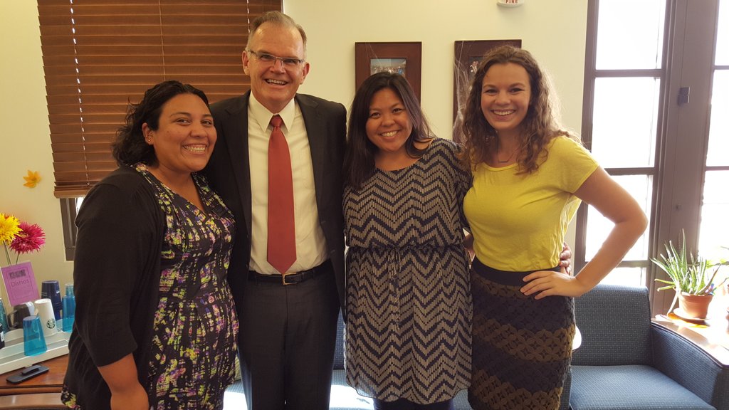 usdsasc's tweet photo. SOLES grad students representing at the President Luncheon w/ Dr. Harris! @usdsasc @USDSOLESGSA #ToreroGradLife https://t.co/sNnY8WtFjn