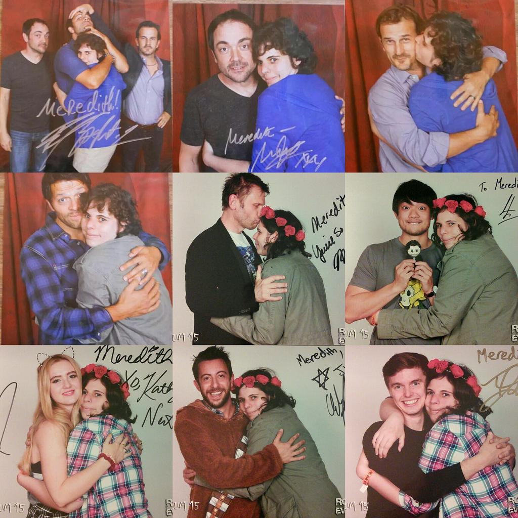 Sunnyfan09's tweet photo. I still have a huge bucket list of #SPNCast to tackle! #NJCon2014 &amp; #Asylum15 so far 😘 #SPNFamily https://t.co/Zrj0jxTlKe
