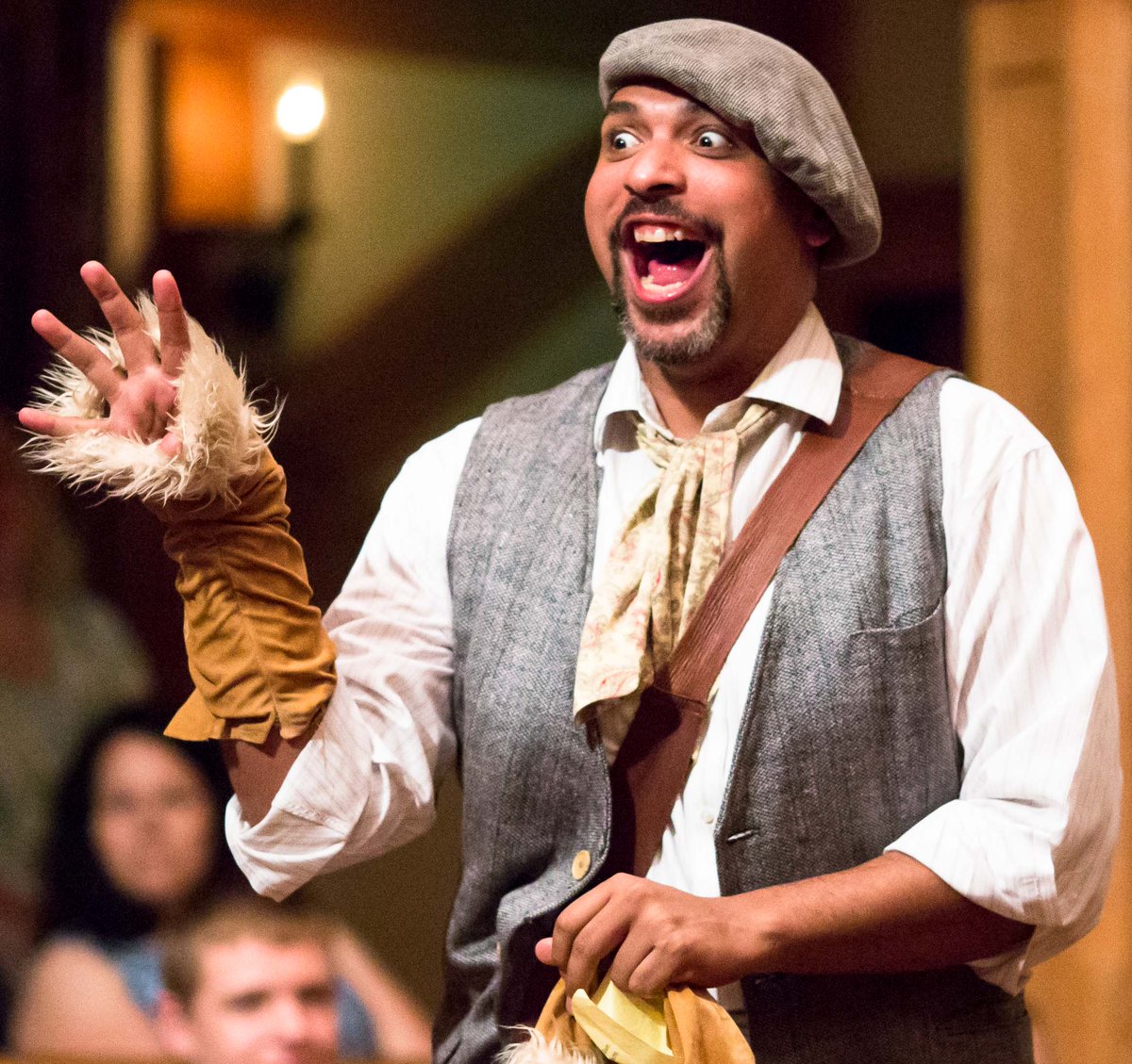 MBU_Shakespeare's tweet photo. Our #mancrushmonday goes to @rtj125 of @shakespearectr! (Especially as Peter Quince in #ASCMidsummer!) #mcm https://t.co/8OOKNKjrrm
