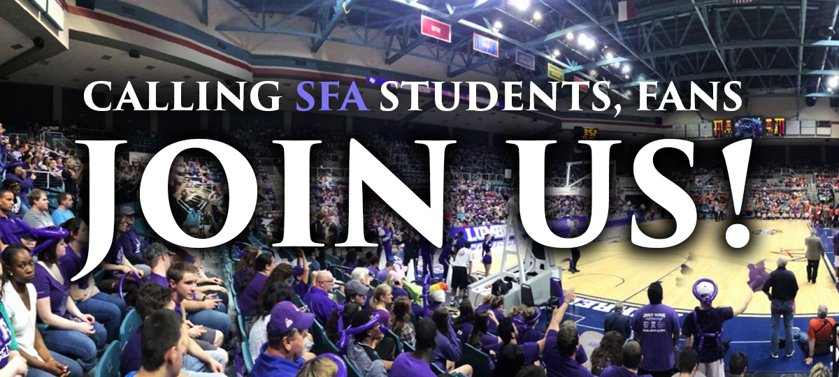 SFASawmill's tweet photo. Hey SFA! Join our team and enjoy access to your favorite Lumberjacks sports!

Learn more >> https://t.co/DXdVJZYsmT https://t.co/9K24BT7voF