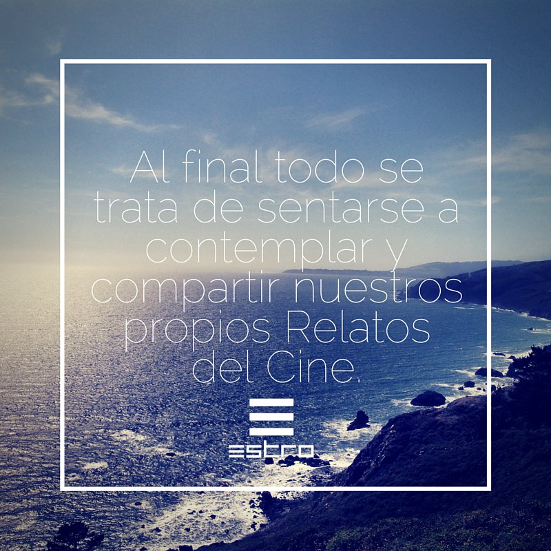 Estro_Oficial's tweet photo. ¿Qué es relatos del #cine? Si aún no sabes de éstas grandes entregas, #enterate aquí. https://t.co/yMgaiT5NQM https://t.co/E0gpGTZsoq