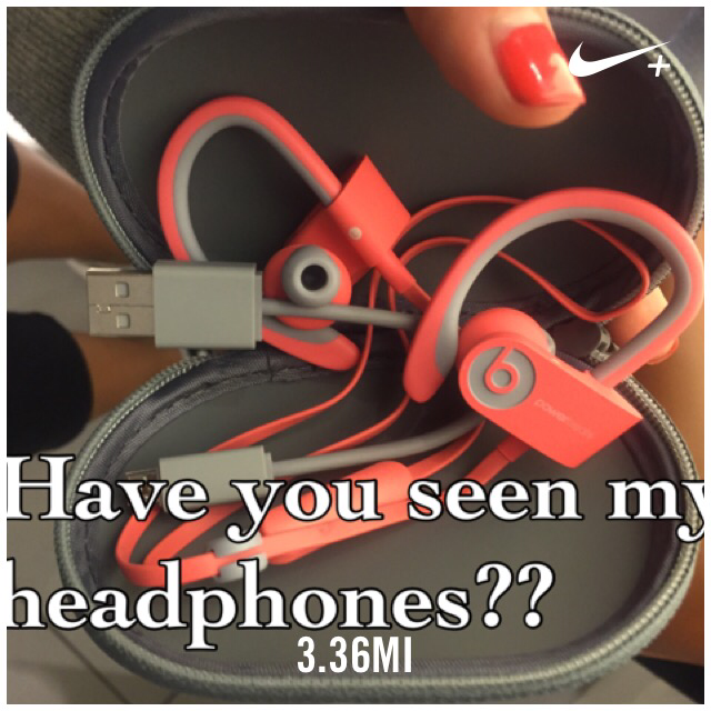 #lostmyheadphones #justdoit #beatsbydre #nikeplus 😩 I just ran 3.36 mi with Nike+. go.nike.com/a4qbj86 #nikeplus