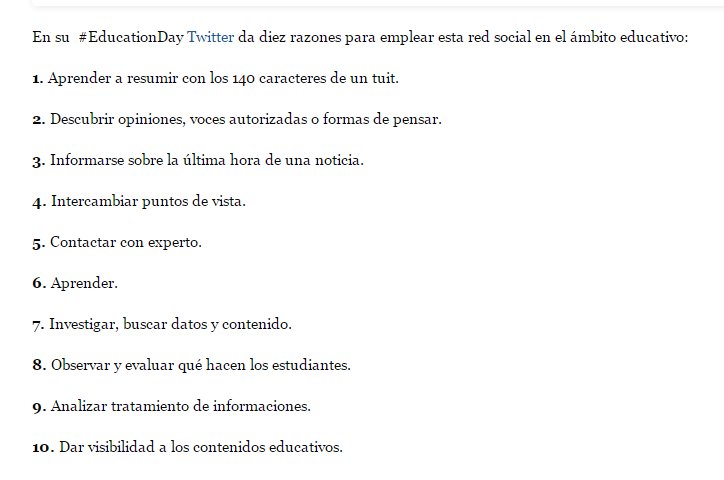JordiJubany's tweet photo. 10 razones para usar Twitter en educación #REDucación #EducationDay https://t.co/4aVWKEqabV https://t.co/phFgpQ10AT