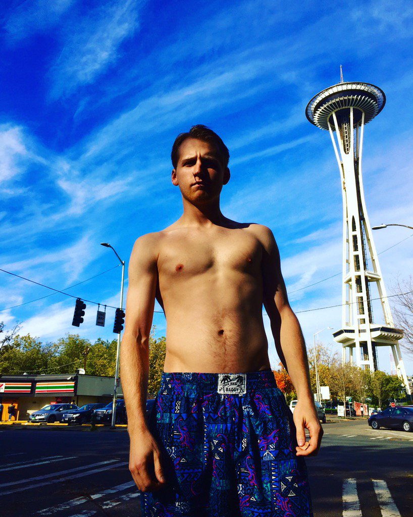 IrontomBand's tweet photo. SHIRTLESS TOUR - Episode ii: Shirtless in Seattle 

#SHIRTLESSTOUR #spaceneedle #irontom @awolnation https://t.co/CT1GSuPtOd