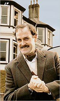 Happy birthday John Cleese, 76 today, best known of course for Fawlty Towers and Monty Python 