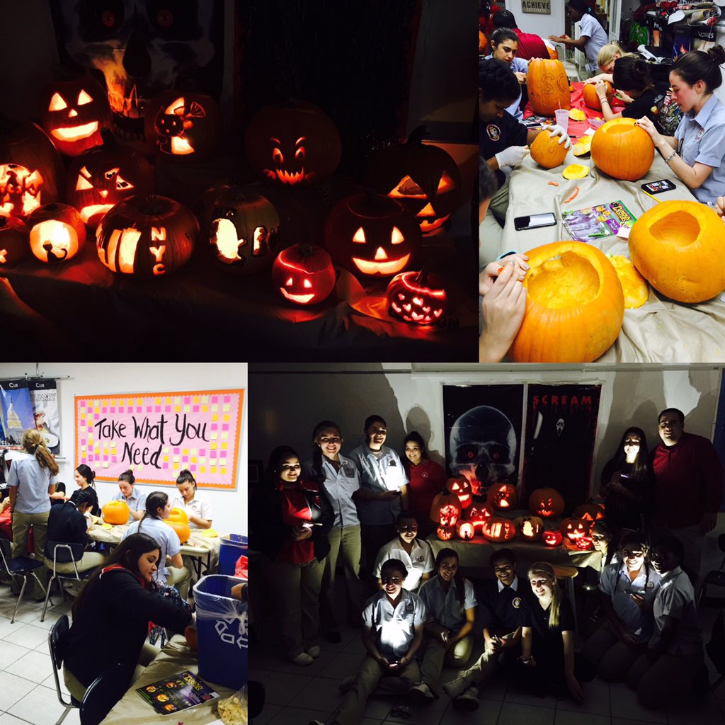 PaceSpartans's tweet photo. Pace Leadership & SGA celebrated the Halloween season by carving pumpkins! #PaceLeadership #PaceSGA #PaceActivities https://t.co/3DFym4GOwk