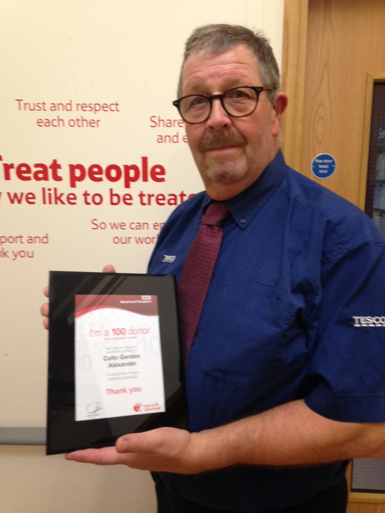 delieubear's tweet photo. Amazing achievement Colin,100 blood donations!Saving lives&amp; helping people-something I can personally relate to👏🏼👏🏼 https://t.co/L7VcJqrIJ3
