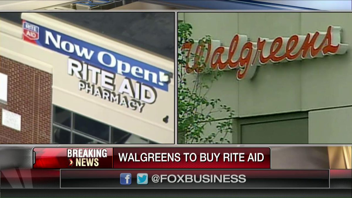 kiahbrown4's tweet photo. Great...RT @FoxBusiness: JUST IN: @Walgreens is buying @riteaid for $17.2 billion in cash. https://t.co/uX9sjPJGEG