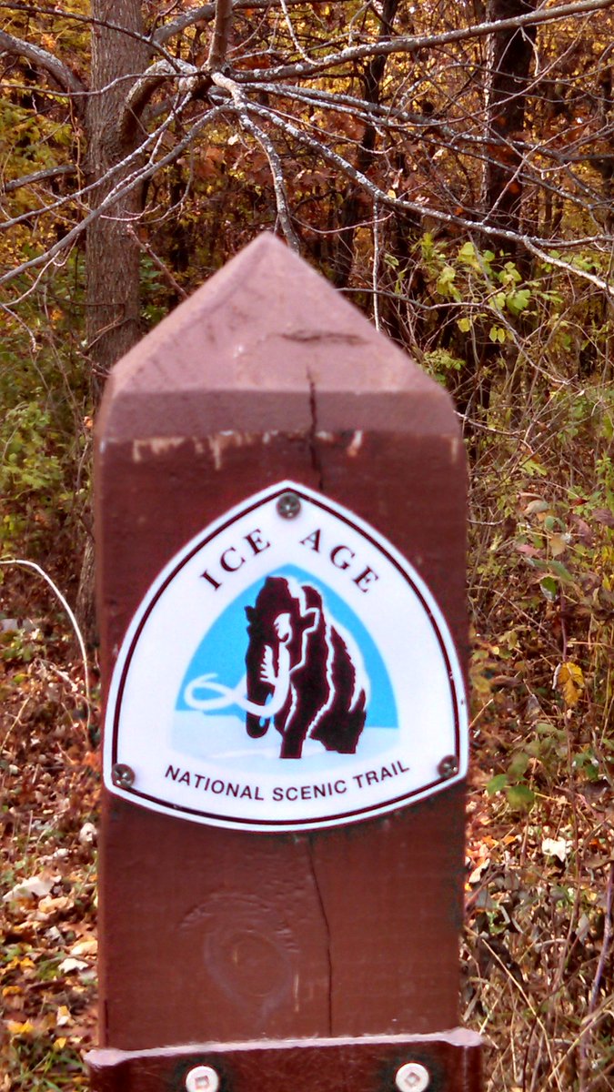 ainaclothing's tweet photo. Exploring some of the @IceAgeTrailOrg, great logo! #hiking #TravelWI #goexplore #aina #iceagetrail #befreeinnature https://t.co/ik3SYcQg0L
