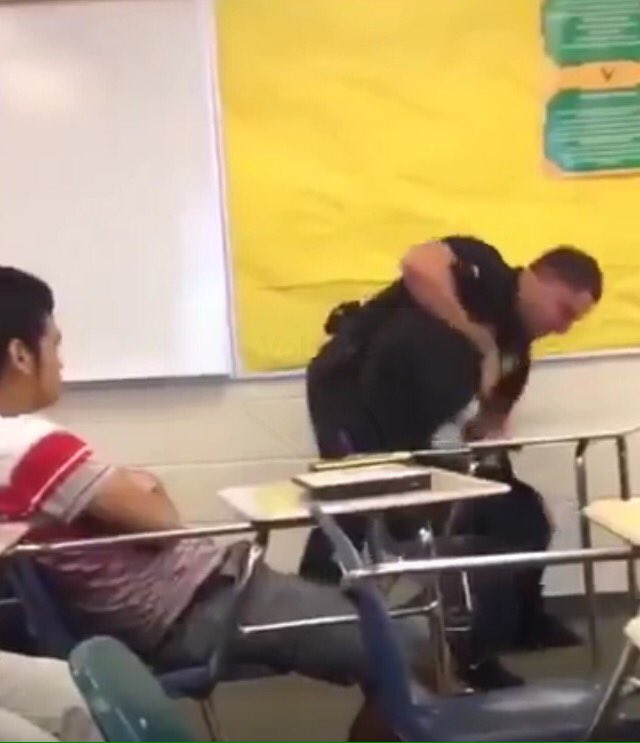 YesMeninism's tweet photo. I need meninism because I feared for the officers life-just LOOK how dangerous women are #AssaultAtSpringValleyHigh https://t.co/S6amjrLFep
