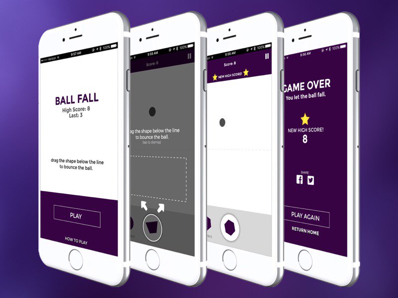 ballfallapp's tweet photo. What's your high score? #ballfall #highscore #ios #app #games #shapes #awesome #iphone #android https://t.co/CgeVmJQqSJ