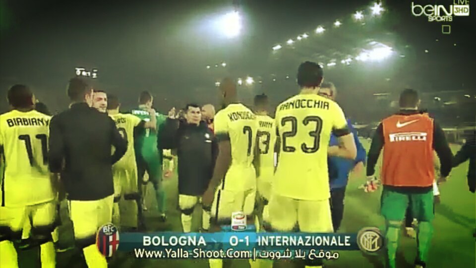 FT: bologna 0-1 INTER