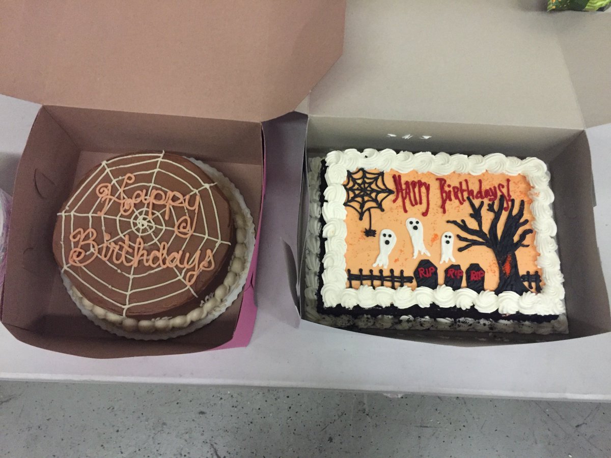 Celebrating Halloween and our October birthdays a bit early this year!