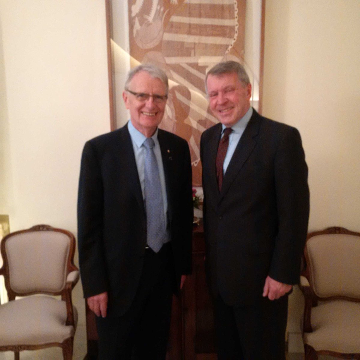 AustraliaEU's tweet photo. Congrats Prof Warwick Anderson, new Aus head, #HumanFrontierScienceProgram, Strasbourg. Shows Aus-EU science co-op. https://t.co/7wRQfWVFc1