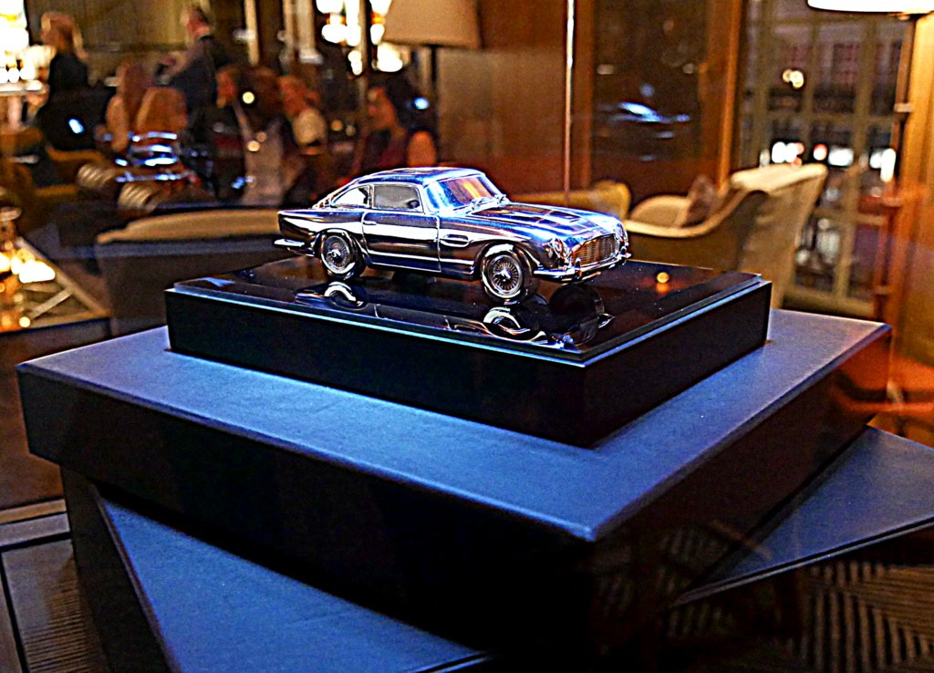 LuxuryColumnist's tweet photo. Shaken and most definitely stirred - talented London silversmiths #AstonMartin @grantmacdonaldS #timeless100 https://t.co/OdoPOquxyX