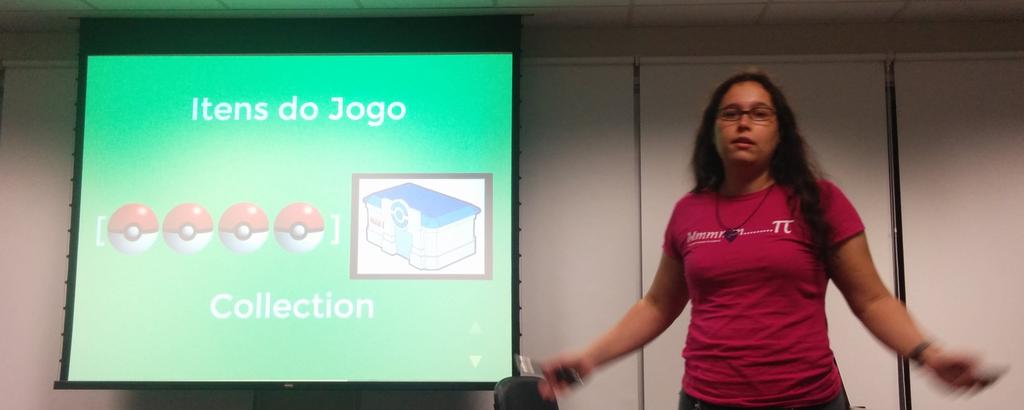 raphait's tweet photo. @hannelita  e seus pokémons funcionais rsrs no FTD Functional @friendstechday https://t.co/bDLJZIhP3I