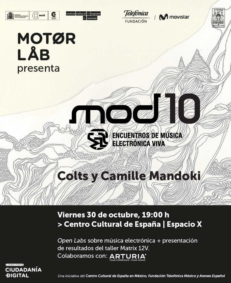 ccemx's tweet photo. @Coltsmusic y Camille Manoki llegan este viernes al Espacio X #MOD10
@labciudadania https://t.co/kxYW5DoMcD https://t.co/WTfM9O1hLe