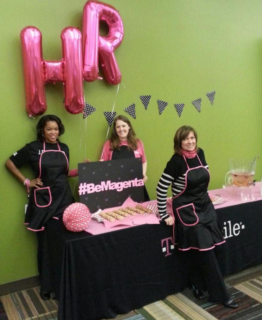 Celebrating NASDAQ day <a href="/TMobile/">T-Mobile</a> <a href="/bwright77/">Brian Wright</a> <a href="/TickledMagenta/">Jamia Naylor</a>