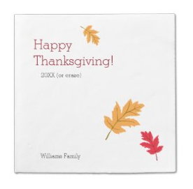 SharonRDesign's tweet image. Pretty, customizable, and festive for Thanksgiving. bit.ly/1XslfqU #ThanksgivingNapkins #LovesColorSR