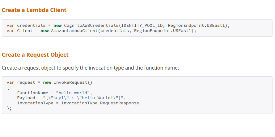 awscloud's tweet photo. Get started working with the AWS Mobile SDK for Unity &amp; AWS Lambda: https://t.co/qDu511iZUL https://t.co/UcgOqrQCRq