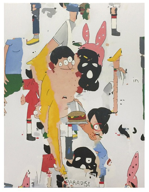 exhibitiona's tweet photo. #DustinPevey's algorithmic painting is on view at Nicelle Beauchene Gallery through Nov 15: https://t.co/R0kFjdNAKO https://t.co/C1vjMAVW8R