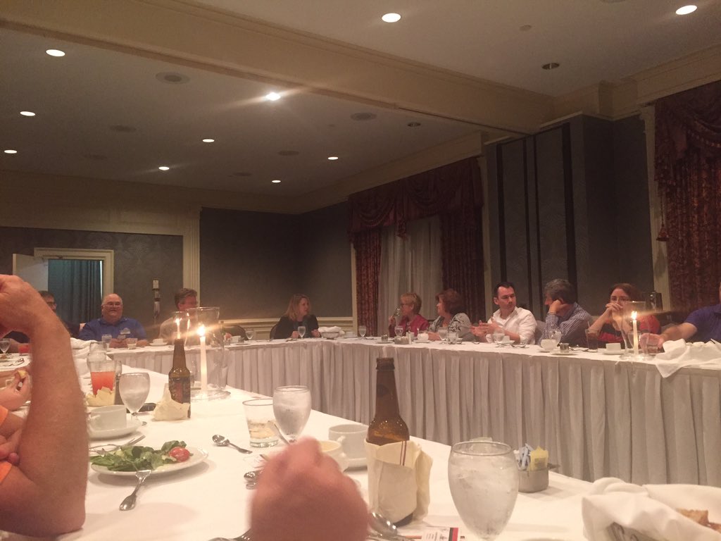 VaPSBN's tweet photo. Starting off the APCO/NENA/Interoperability Conference well! 
#PSBroadband #VaPSBN https://t.co/hJyvdGBg47