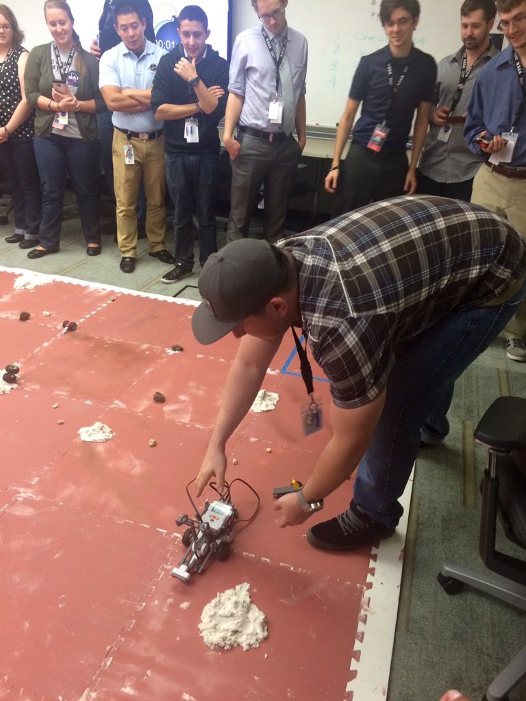 Bethany_Watson's tweet photo. #JSC #NCAS2015 Rover competition is complete and all wrapped up! I wouldn't be a #NASAintern w/out NCAS! #WeAreNCAS https://t.co/amGMbMtc6x