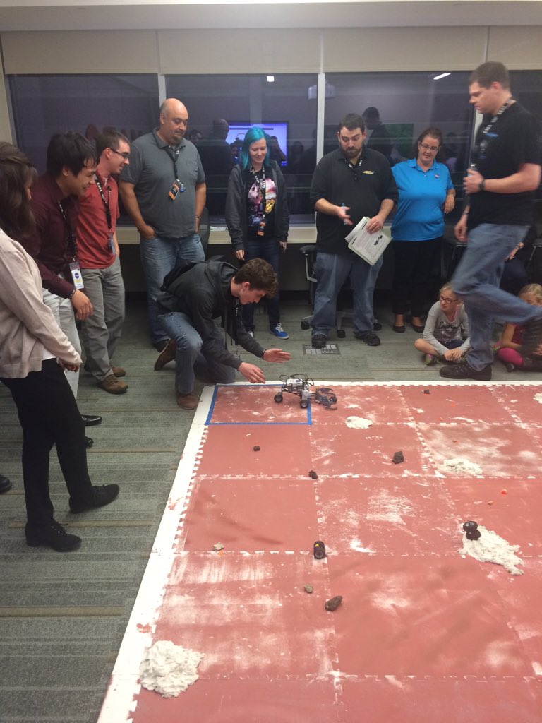 Bethany_Watson's tweet photo. #JSC #NCAS2015 Rover competition is complete and all wrapped up! I wouldn't be a #NASAintern w/out NCAS! #WeAreNCAS https://t.co/amGMbMtc6x