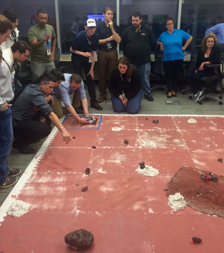 Bethany_Watson's tweet photo. #JSC #NCAS2015 Rover competition is complete and all wrapped up! I wouldn't be a #NASAintern w/out NCAS! #WeAreNCAS https://t.co/amGMbMtc6x
