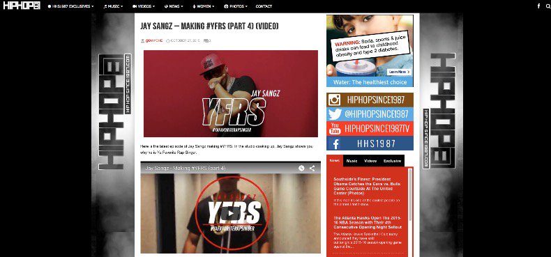 TrackKillersApp's tweet photo. Philly Magazine @HipHopSince1987 highlights: "Making #YFRS (part 4)" by @IamJaySangz aka #YaFavoriteRapSinger https://t.co/LVmi9T1U5C