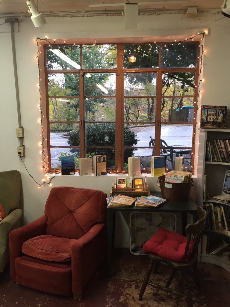 WallStBooksNC's tweet photo. Come enjoy our " view" https://t.co/IfQ6yzCV5Y